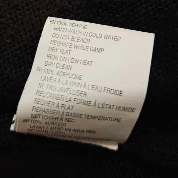 Mendocino black knitted‎ maxi side slit skirt - Picture 7 of 7